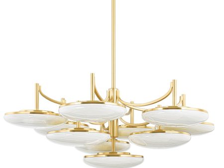 Bregman 10-Light Semi Flush Cheap