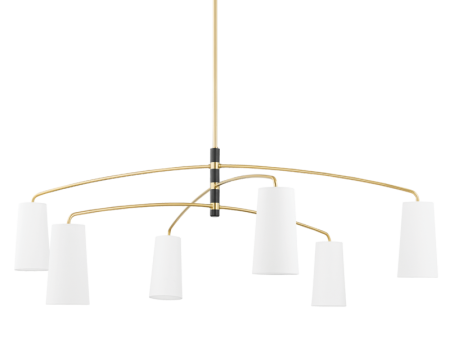 Evelyn 6-Light Chandelier Supply