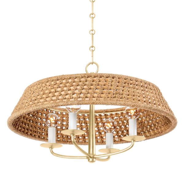 Bradley 4-Light Chandelier For Discount