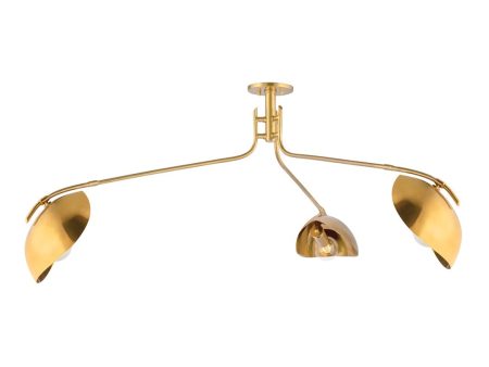 Avondale 3-Light Semi Flush Online Hot Sale