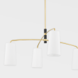 Evelyn 4-Light Chandelier For Discount