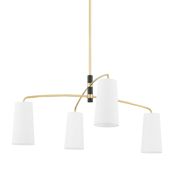 Evelyn 4-Light Chandelier For Discount