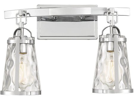 Albany 2-Light Bathroom Vanity Light Online now