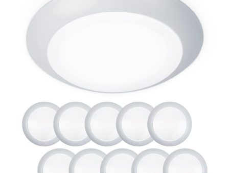 Disc 6  LED Energy Star Flush Mount & Retrofit Kit (Pack of 10) Hot on Sale