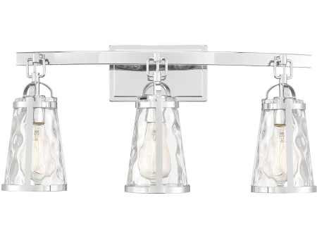 Albany 3-Light Bathroom Vanity Light For Discount