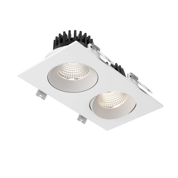 Revolve Double 3.5  Regressed Gimbal Downlight Online now