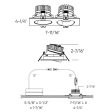 Revolve Double 3.5  Regressed Gimbal Downlight Online now