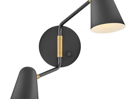 Birdie Two Light Sconce Discount