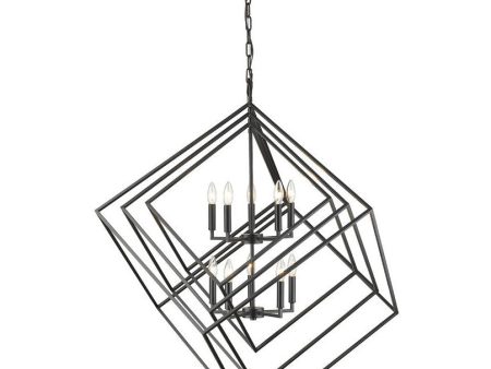 Euclid 10-Light Chandelier Sale