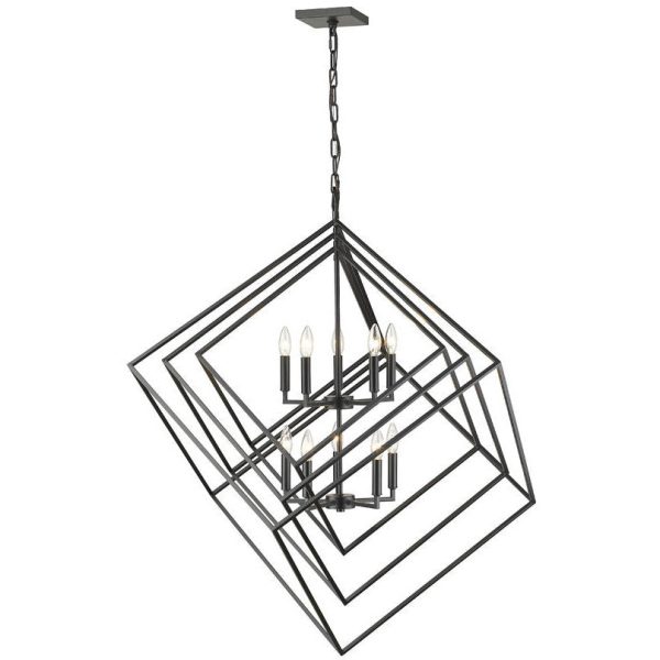 Euclid 10-Light Chandelier Sale