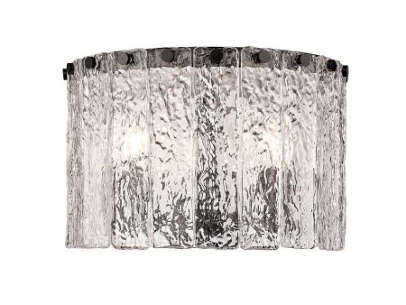 Glacier 3-Light Flush Mount Discount