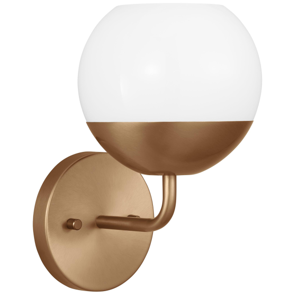 Alvin 1-Light Sconce (with Bulbs) Cheap