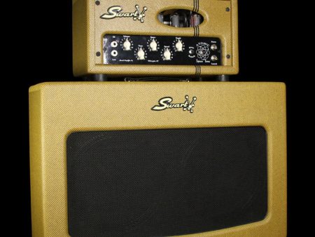 Used Swart Limited Edition Atomic Space Tone Head and 2x12 Cabinet Lacquered Tweed on Sale