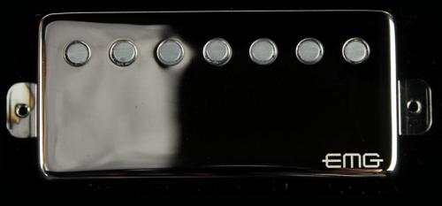 EMG 66-7H Seven String Electric Guitar Humbucker Pickup Black Chrome For Sale