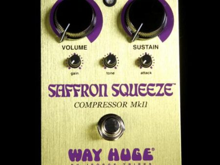 Way Huge Saffron Squeeze Compressor Electric Guitar Effects Pedal Online Hot Sale