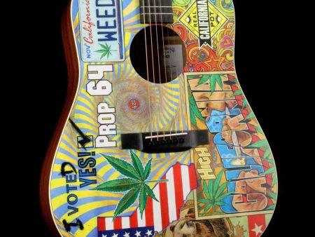 Martin D-420 Acoustic with Graphic by Robert Goetzl Supply