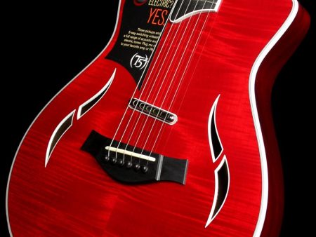 Used Taylor T5z Pro Electric Guitar Borrego Red For Cheap